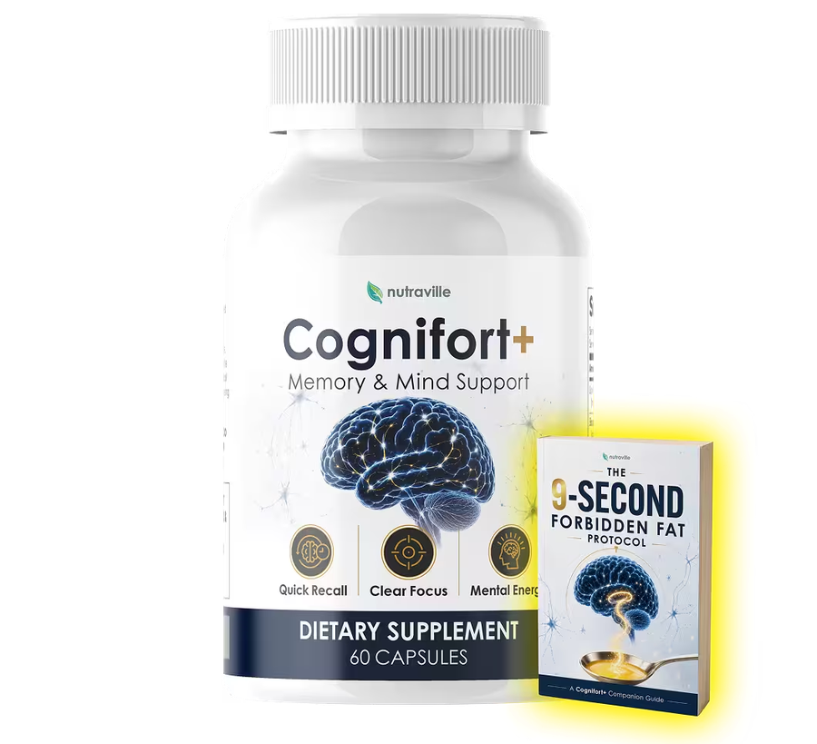 Cognifort 2 bottle starter package — 60 day supply of cognitive support capsules